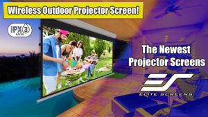 Wireless Outdoor Projector Screen Overview 2023 l The Latest Projector Screens