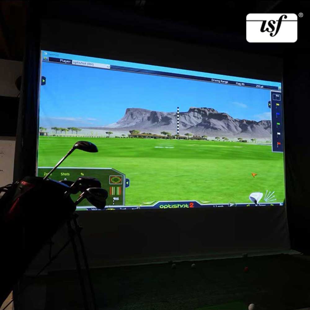 ISF Certified Clear Bright 
Uniform Golf Impact Screens