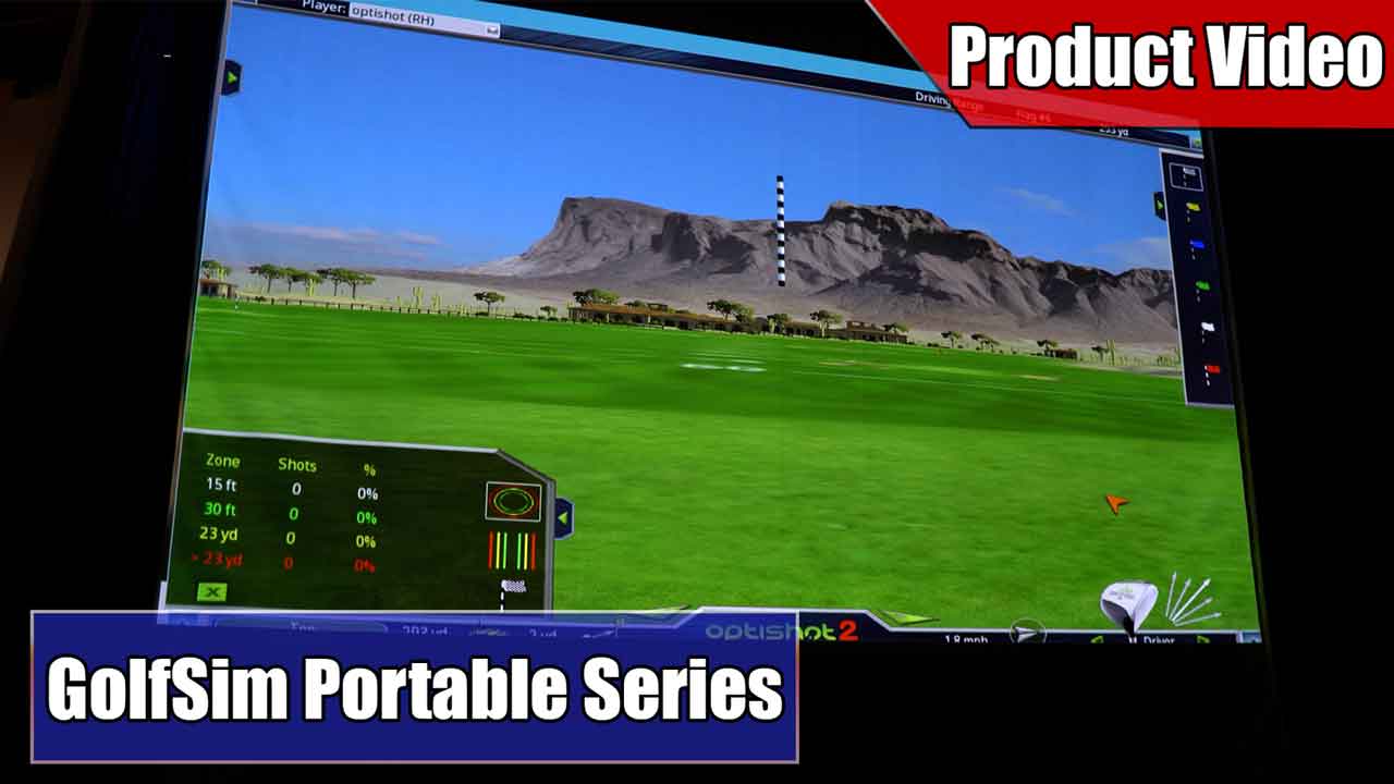 GolfSim Portable Series: Experience Golf Like Never Before!